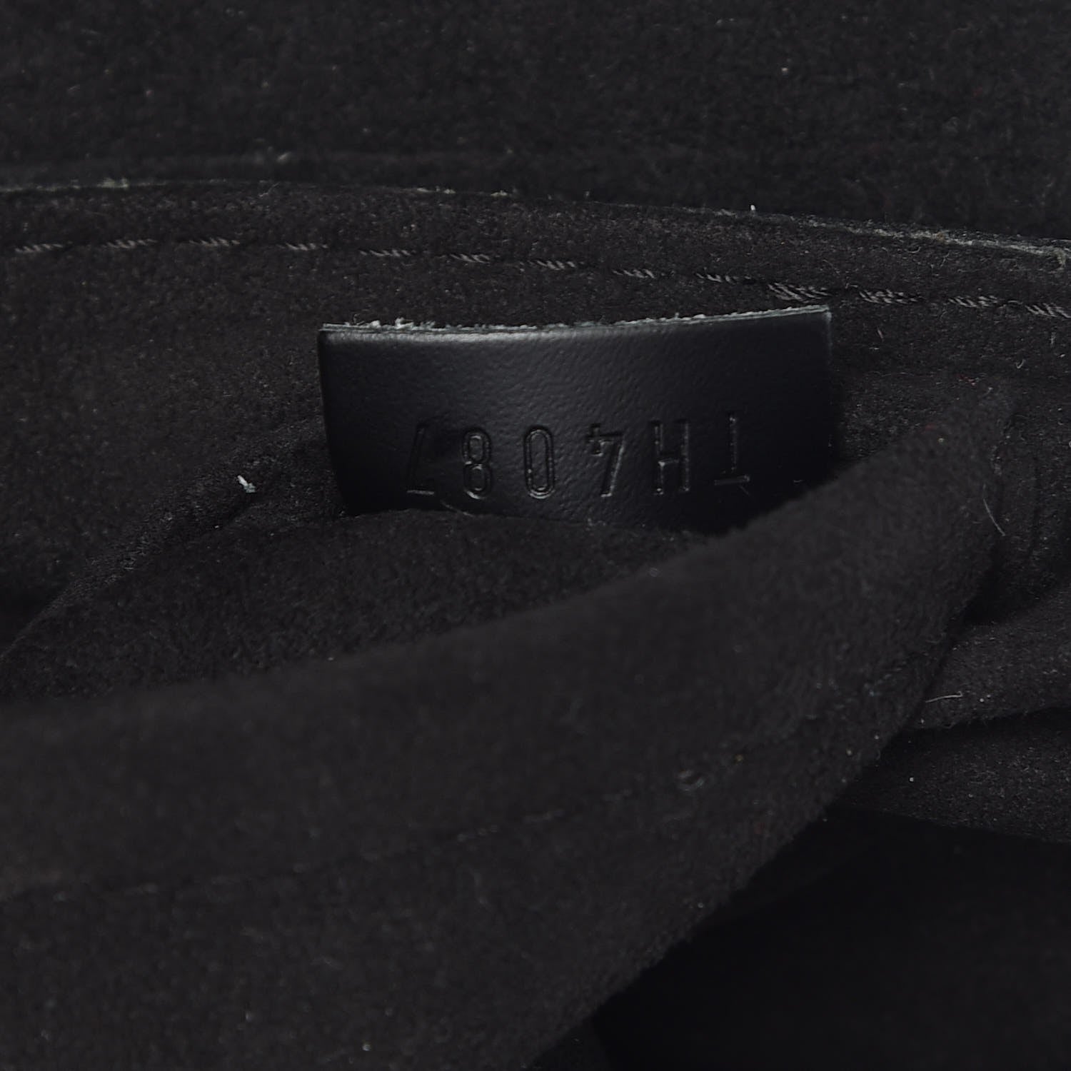 Louis Vuitton Epi Montaigne Clutch Black 7 of 8