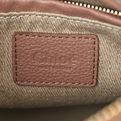 Chloe Calfskin Small Marcie Satchel Woodrose 6 of 8
