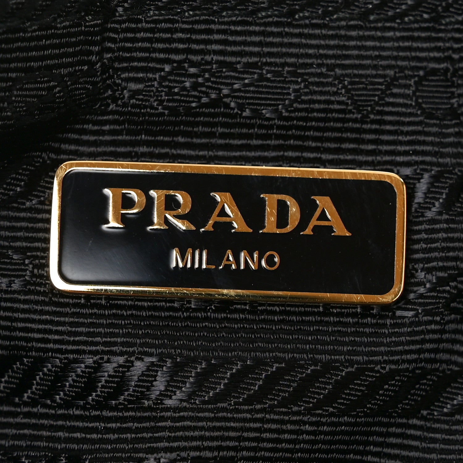 Prada Re-Nylon Tessuto Impuntu Quilted Re-Edition 1995 Chaine Pouch Black 6 of 10