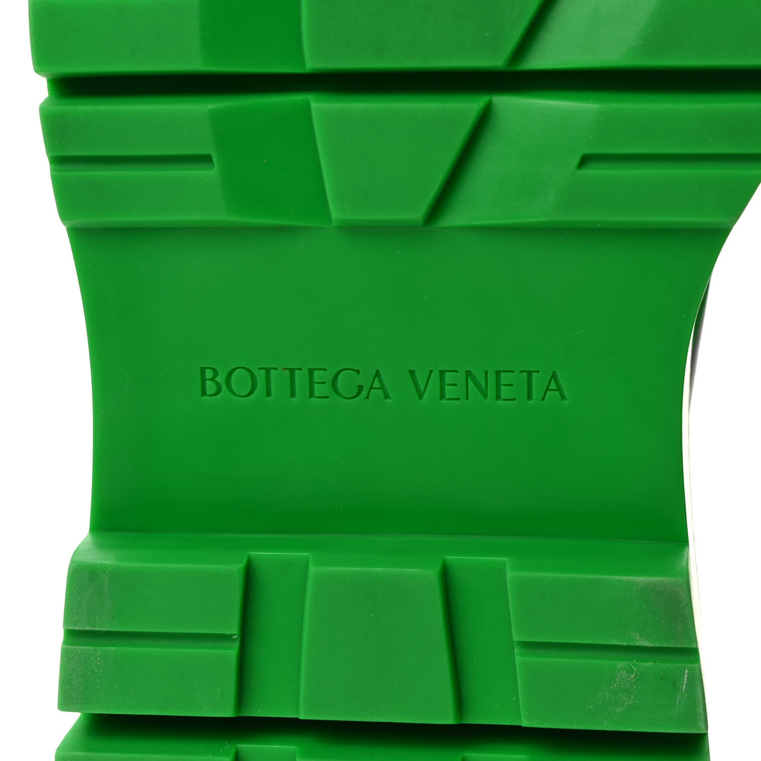 Bottega Veneta Calfskin The Tire Chelsea Boots 40.5 Black Grass 6 of 9