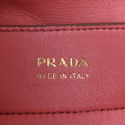 Prada Saffiano Cuir Medium Double Bag Cammeo Rosa 6 of 11