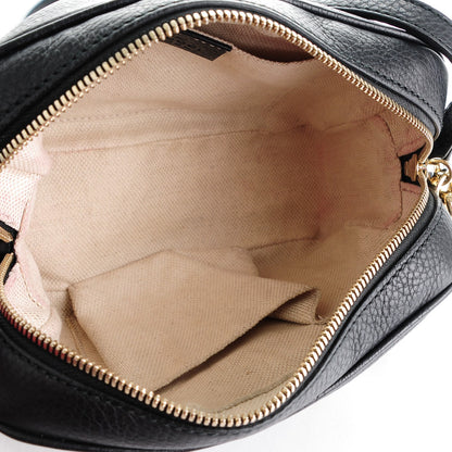 Gucci Pebbled Calfskin Small Soho Disco Bag Black 5 of 7
