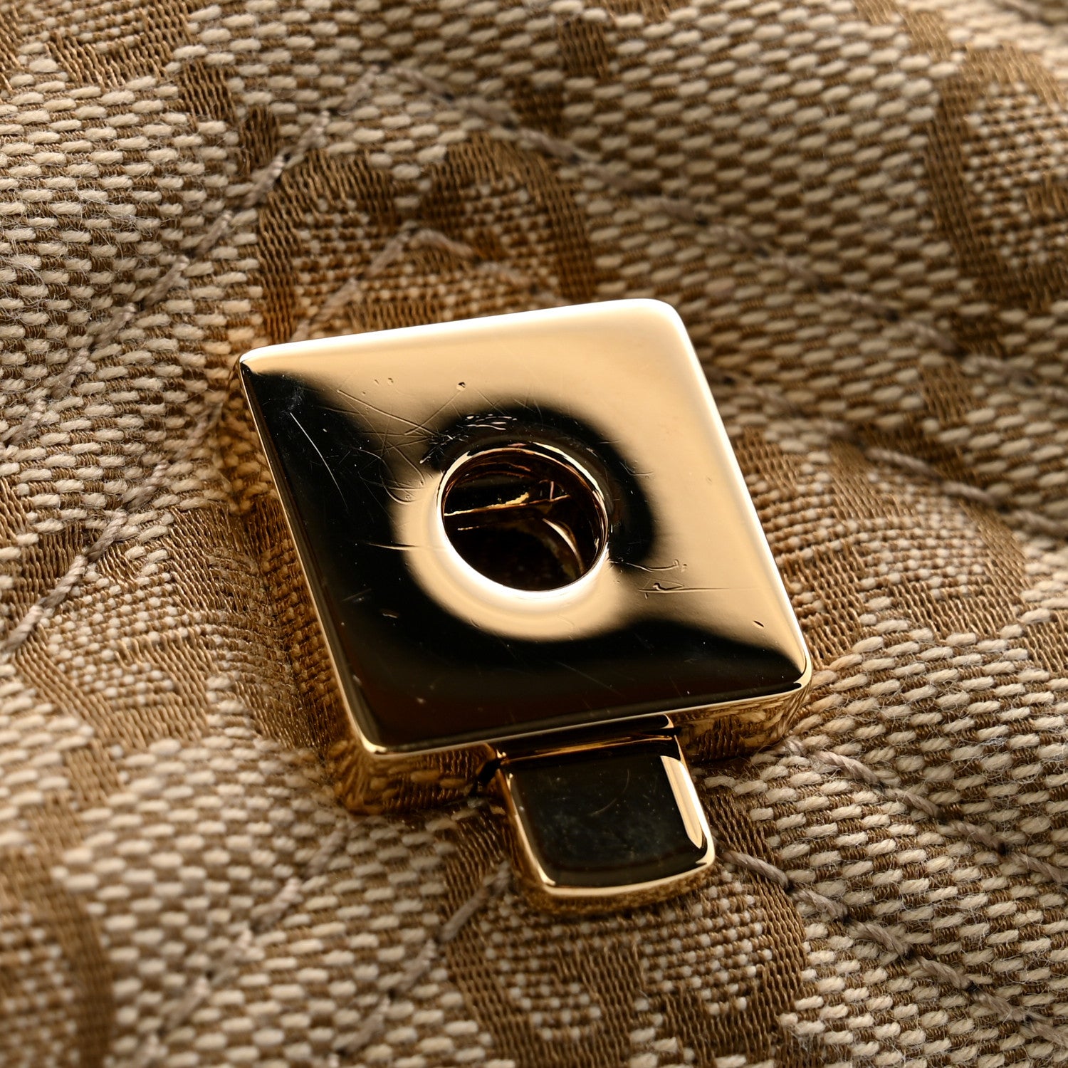 Gucci Monogram Mini GG Marmont Shoulder Bag  Sand Brown 11 of 12
