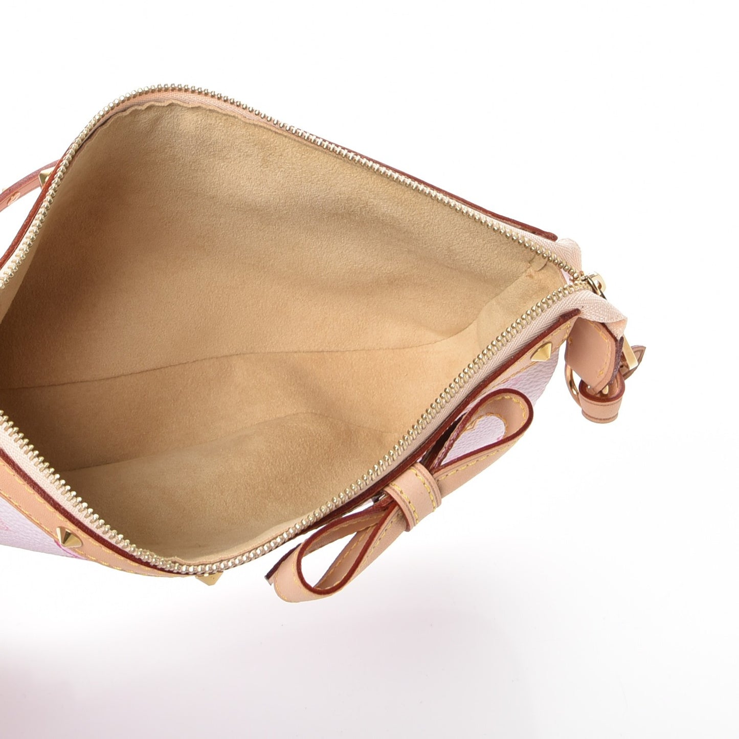 Monogram Cherry Blossom Pochette Accessories Pink