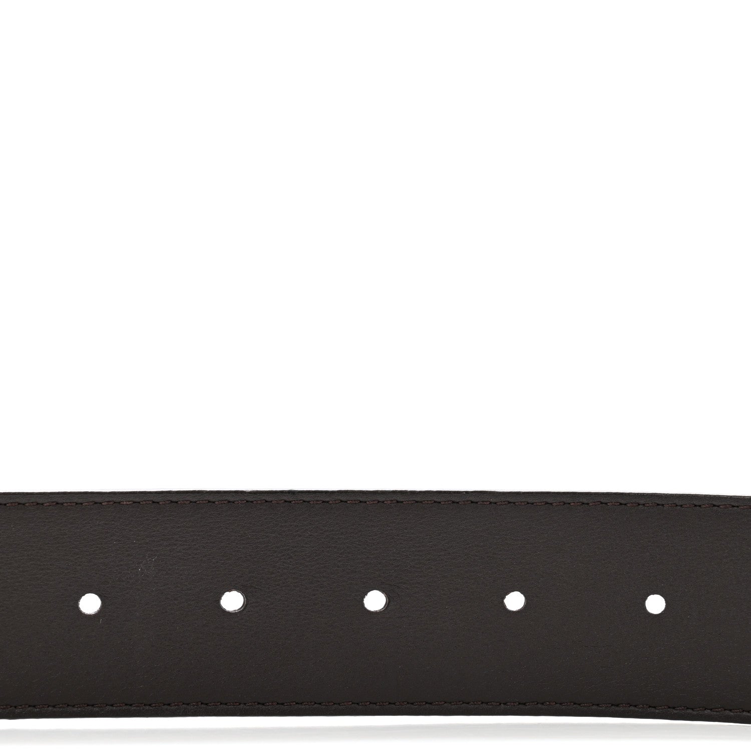 Louis Vuitton Calfskin Monogram 40mm LV Pyramide Stripes Reversible Belt 95 38 5 of 8
