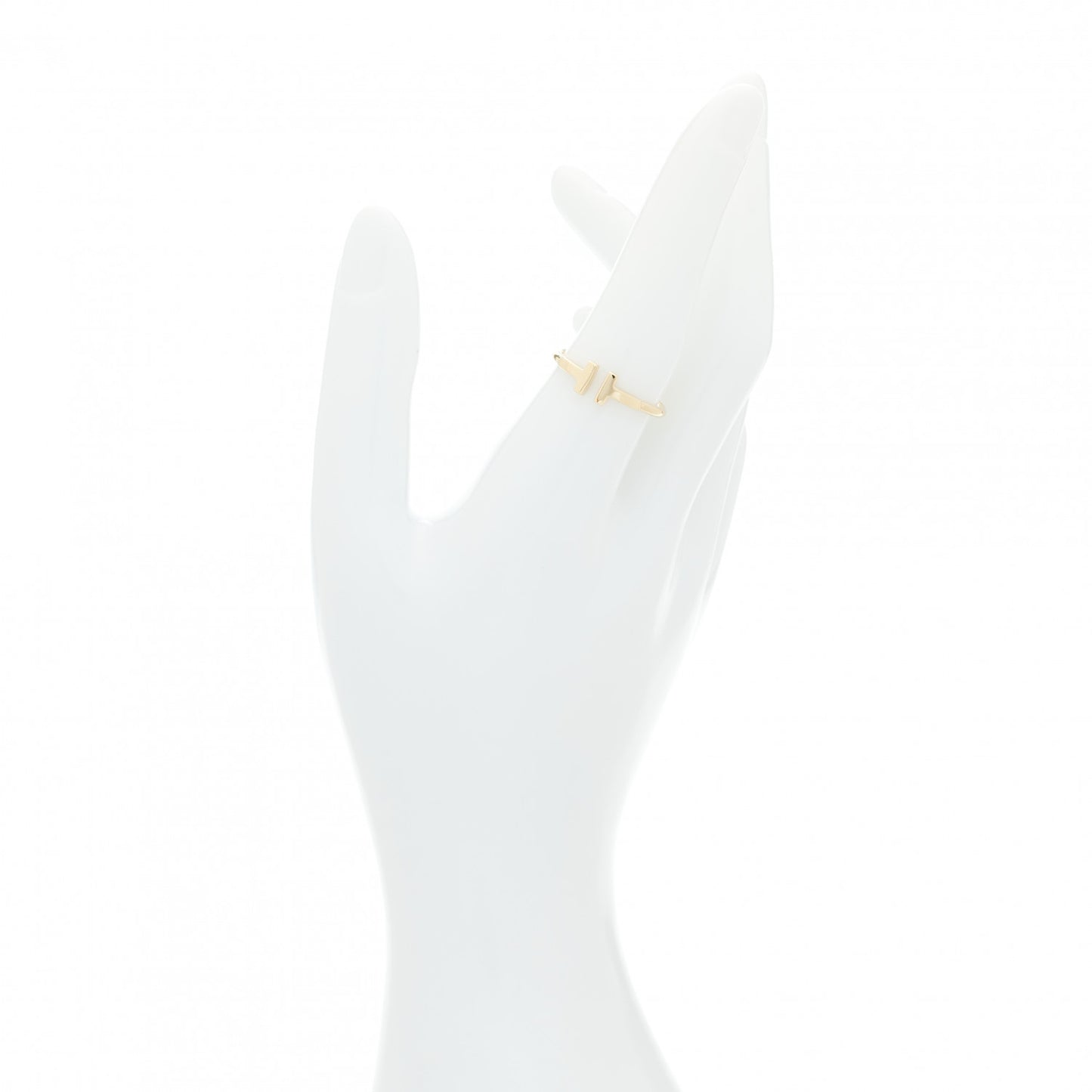 18K Yellow Gold T Wire Ring 54 6.75