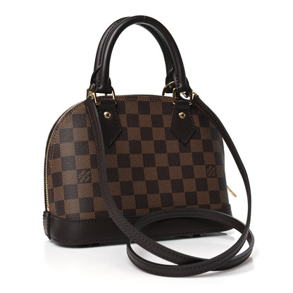Louis Vuitton Damier Ebene Alma BB 3 of 10