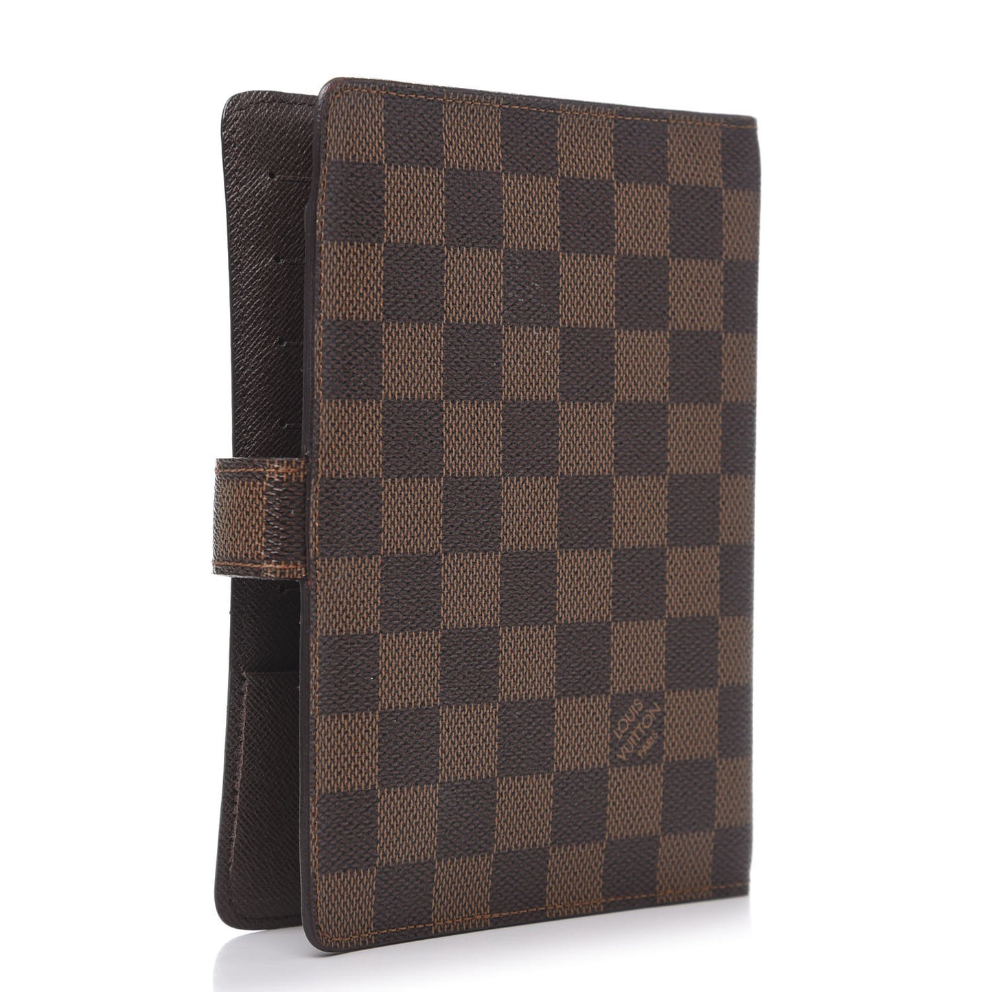 Damier Ebene Medium Ring Agenda Cover