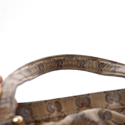 Gucci Crystal Monogram Medium Web Tote Brown 11 of 11