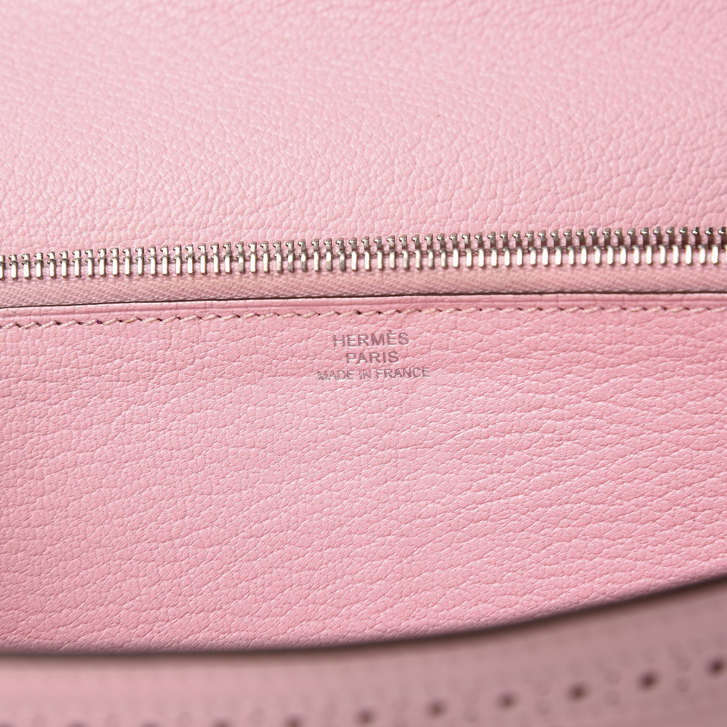 Hermes Swift Ghillies Kelly Longue Wallet Rose Sakura 9 of 9