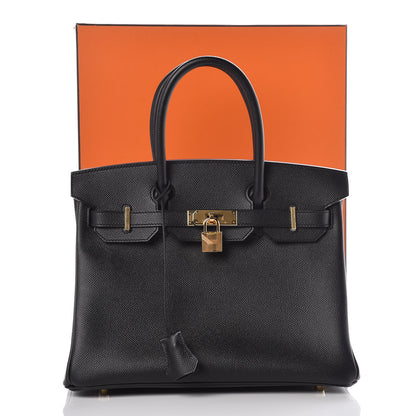 Hermes Epsom Birkin 30 Black 33 of 33