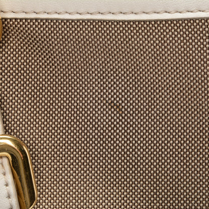 Prada Jacquard Logo Tote Corda Talco 9 of 10