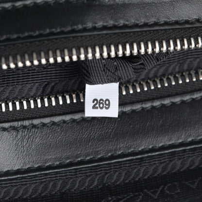Prada Saffiano Travel Backpack Black 7 of 11