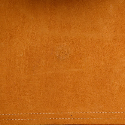 Celine Crisped Calfskin Small Tie Knot Tote Saffron 20 of 20