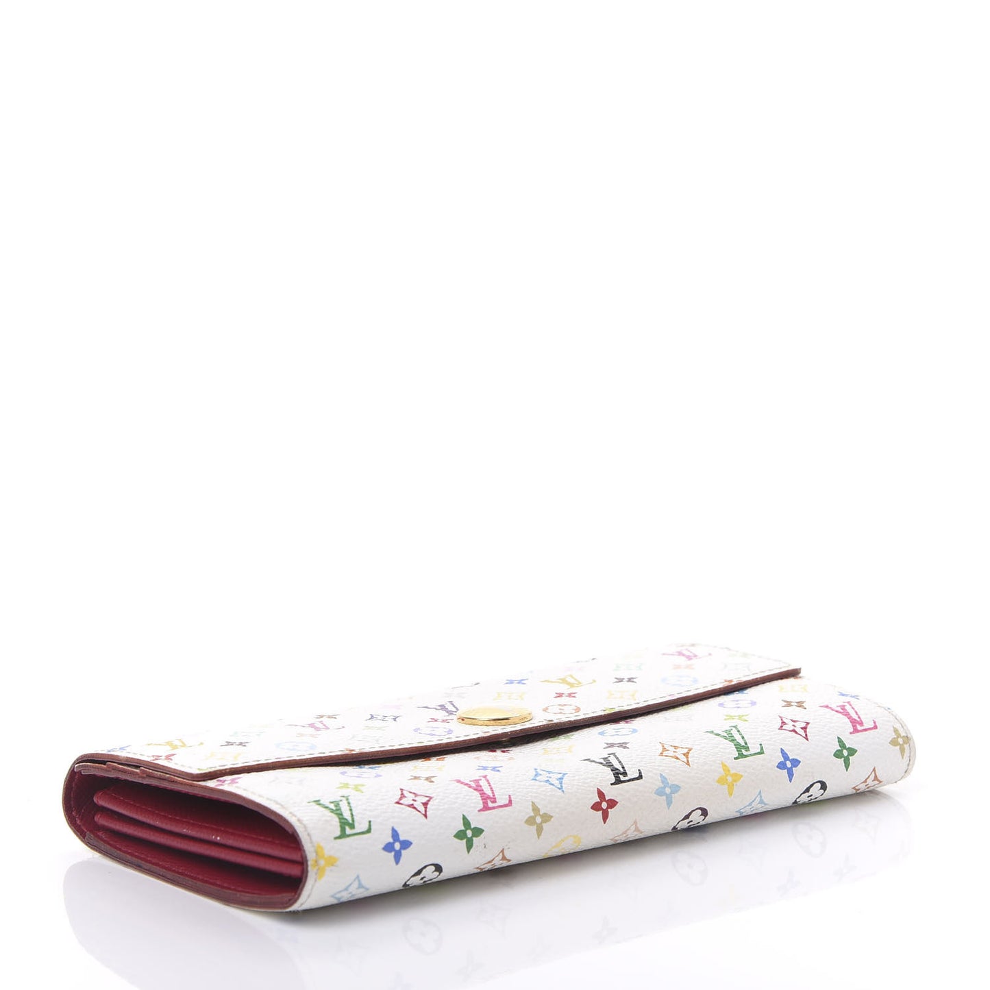 Monogram Multicolor Sarah Wallet White Eglantine