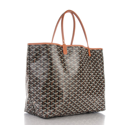 Goyard Goyardine Saint Louis GM Black Gold 3 of 8
