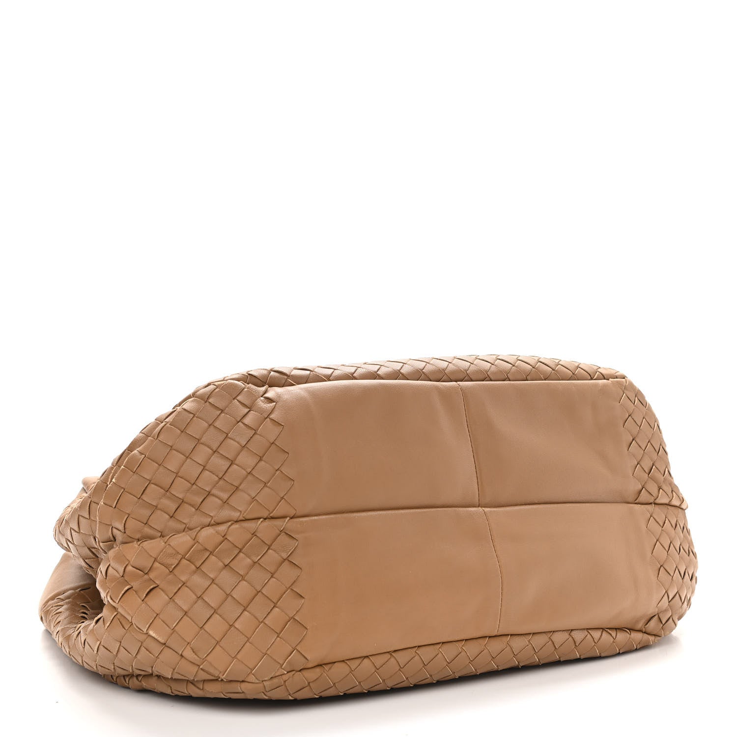Bottega Veneta Nappa Intrecciato Medium Campana Hobo Camel 3 of 12