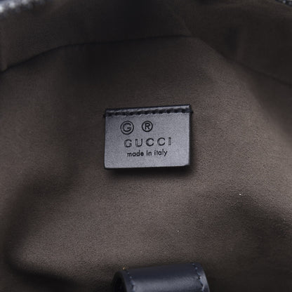 Gucci GG Supreme Monogram Blooms Medium Day Backpack Beige Blue Navy 7 of 9