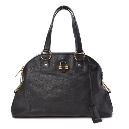 Saint Laurent Calfskin Medium Muse Black 1 of 10