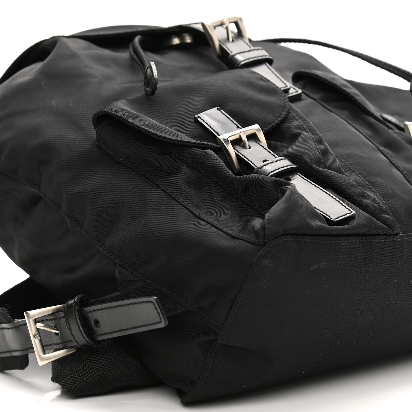Tessuto Nylon Vela Small Backpack Black
