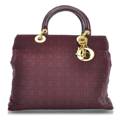 Christian Dior Nylon Cannage Large Lady Dior 1 of 10