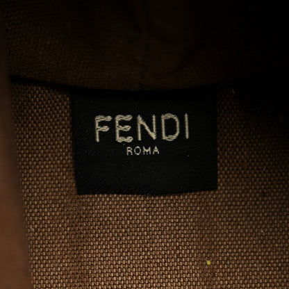 Fendi Velvet Jacquard FF Mini Roll Tote Dusty Mauve 8 of 12