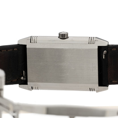 Jaeger-LeCoultre Stainless Steel Alligator 23mm Reverso Classique Quartz Watch 251.84.10 3 of 5