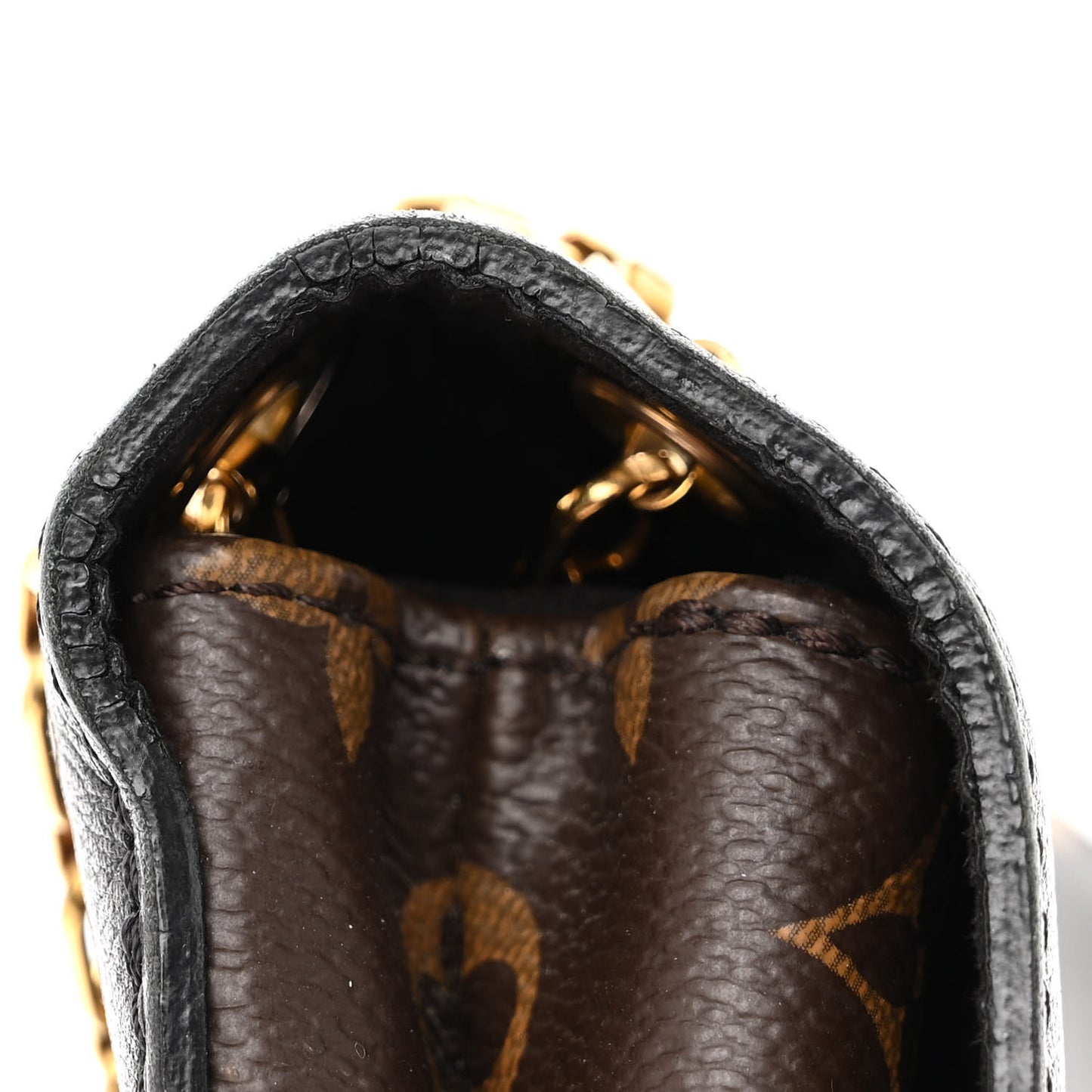 Monogram Pallas Chain Black