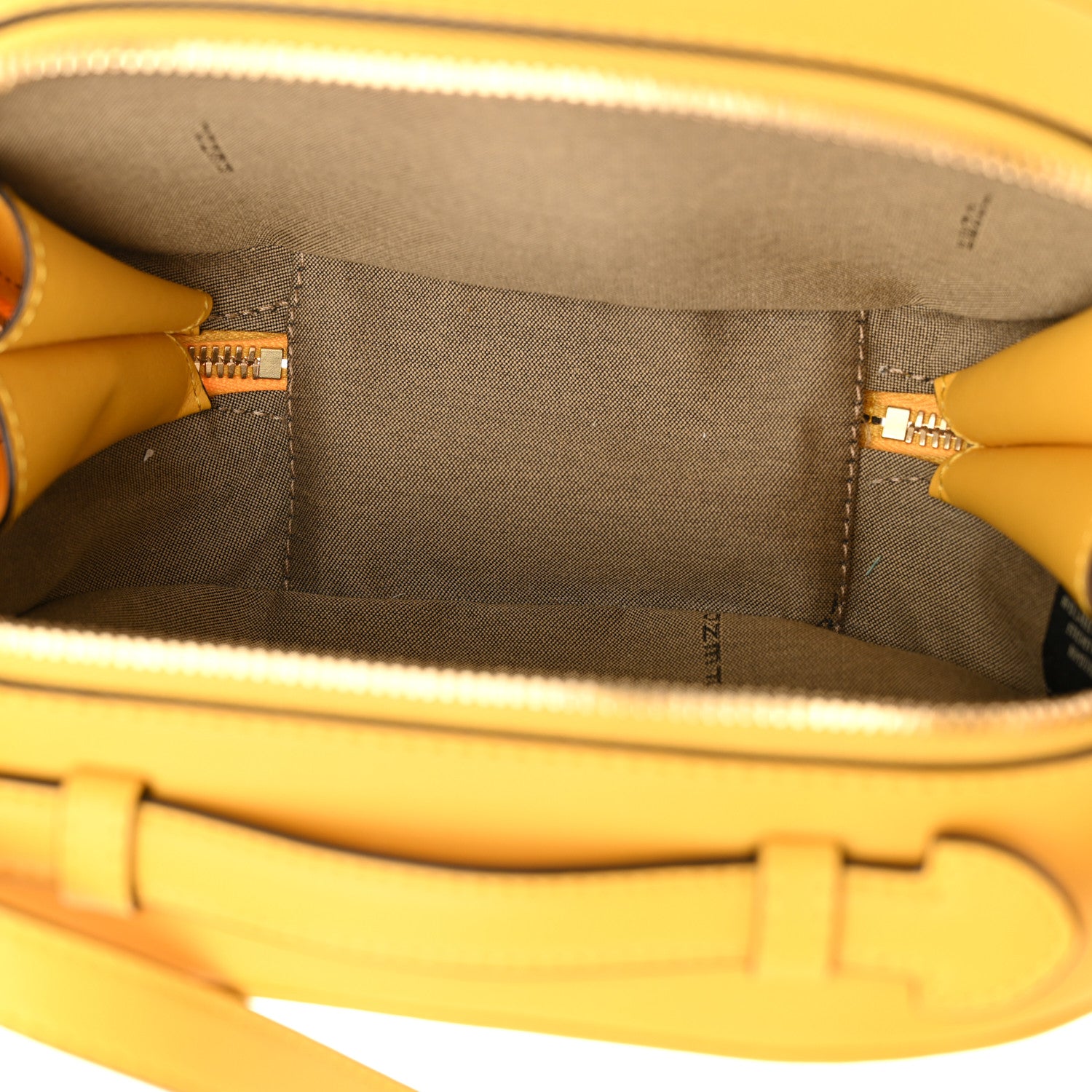 Fendi Vitello Grace Camoscio O'Lock Mini Camera Case Mimosa 5 of 10