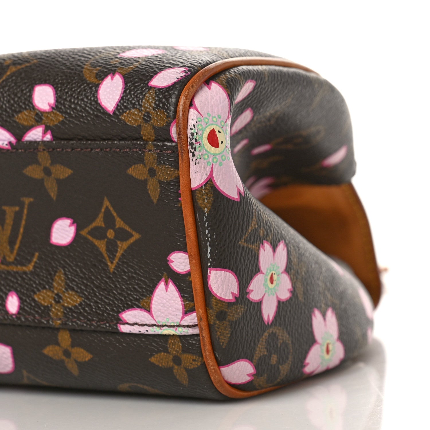 Louis Vuitton Monogram Cherry Blossom Sac Retro Bag Brown 8 of 17