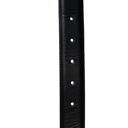 Gucci Selleria Calfskin G 30mm Belt 95 38 Black 5 of 5