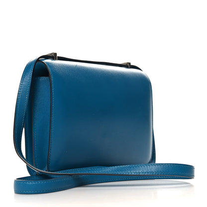Hermes Tadelakt Constance 18 Bleu Izmir 3 of 12