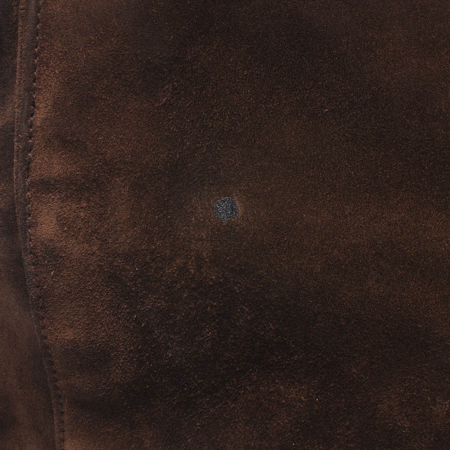 Suede Large CC Shoulder Bag Brown