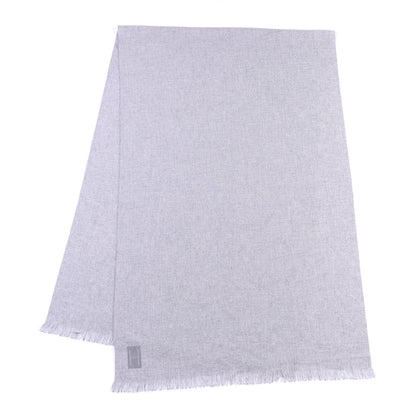 Hermes Cashmere Stole Scarf Grey 2 of 3