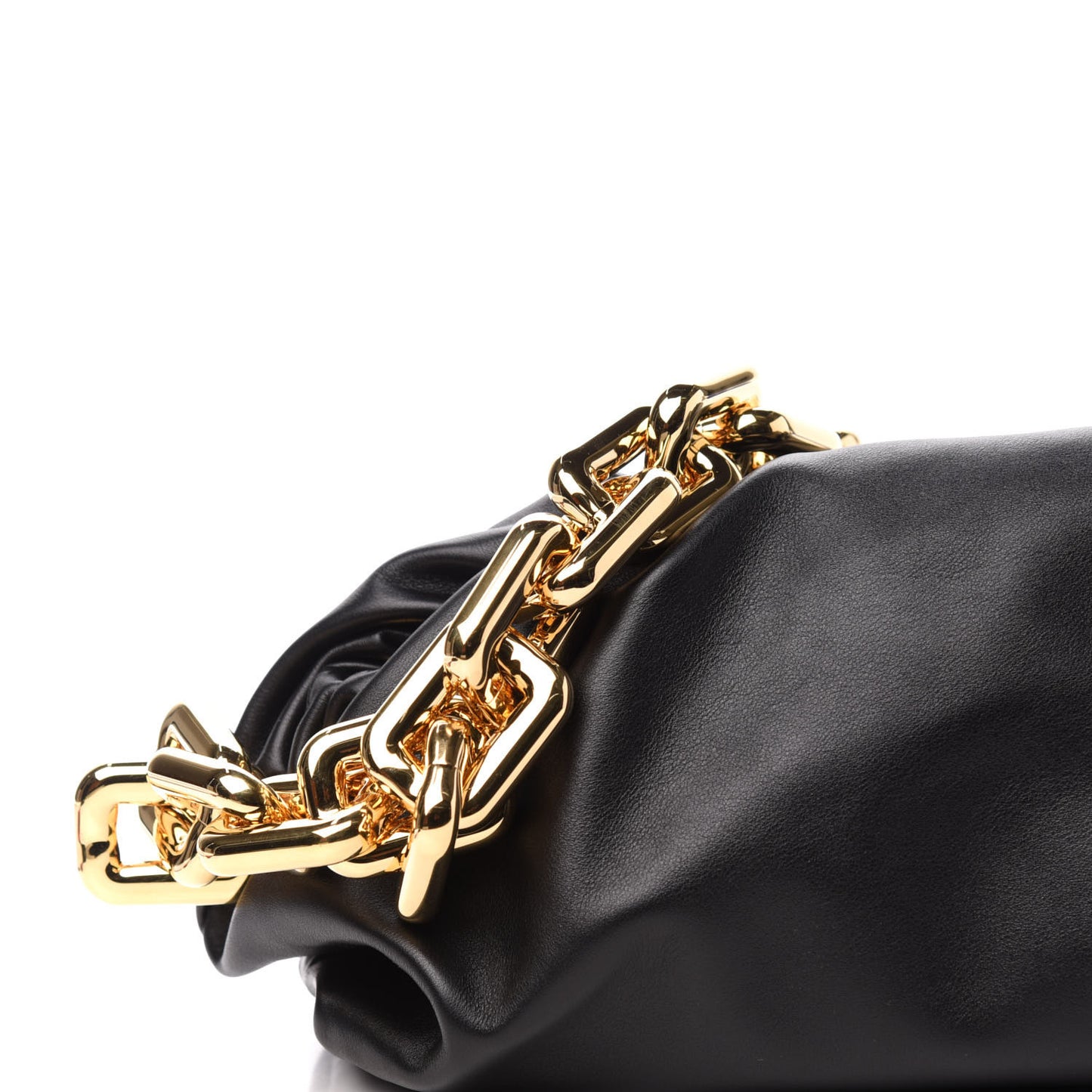 Calfskin The Pouch Chain Black