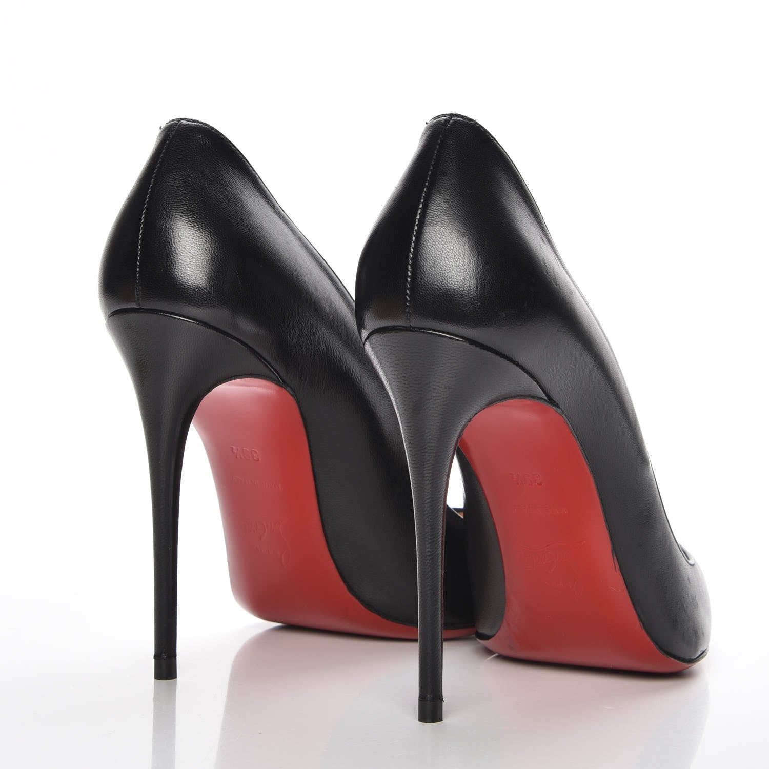Christian Louboutin Kid Pigalle Follies 100 Pumps 39.5 Black 4 of 8