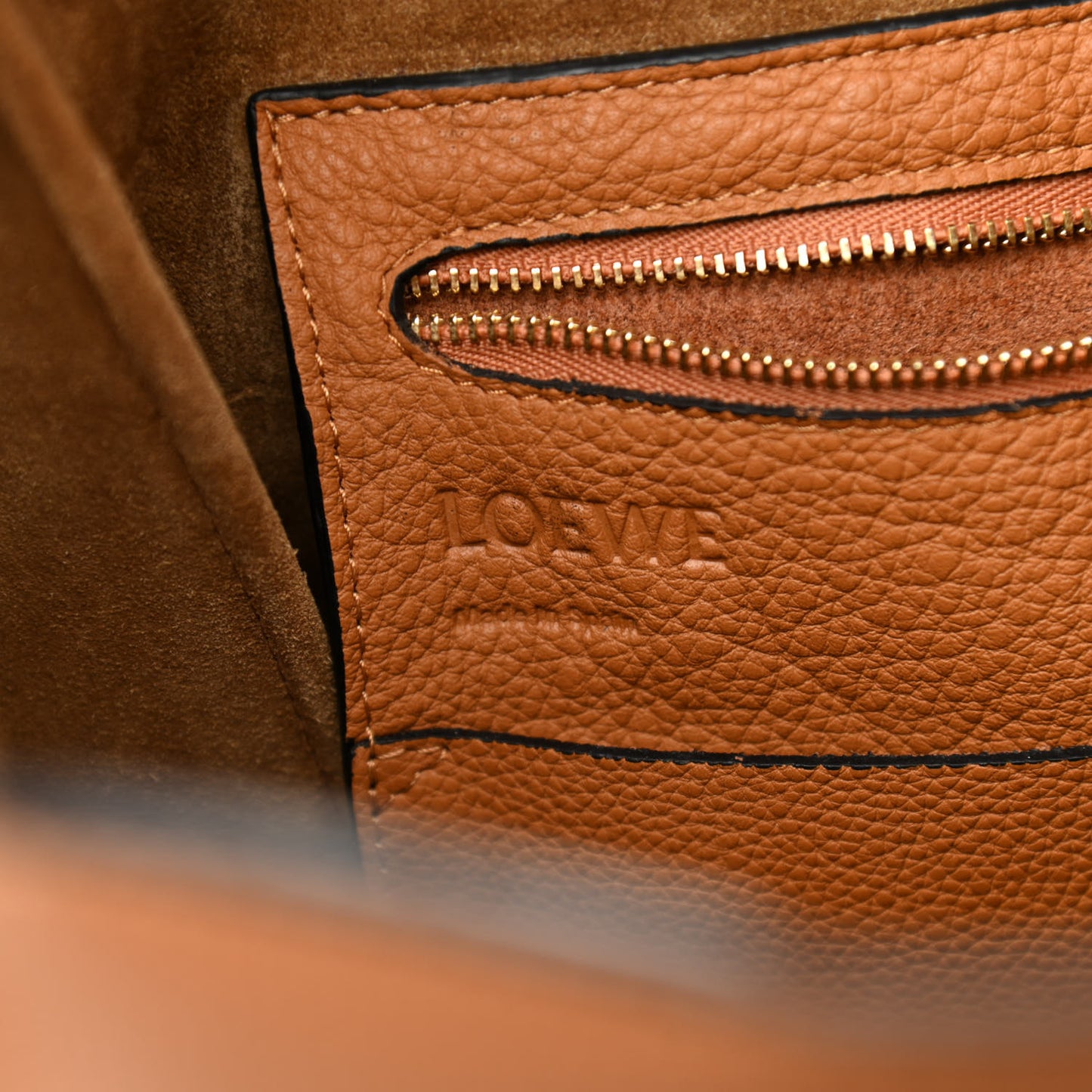 Calfskin Small Flamenco Knot Bag Caramel