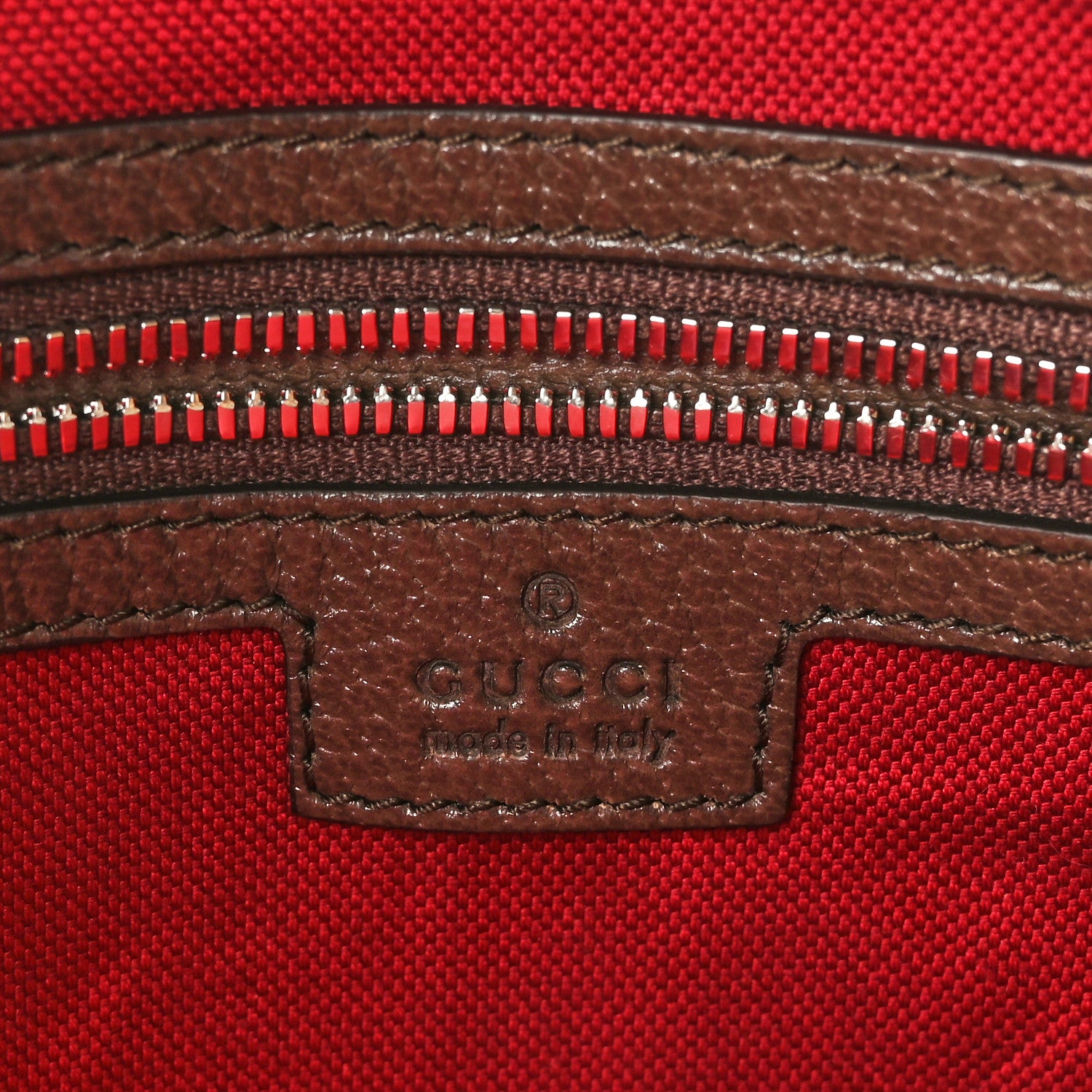 Gucci GG Supreme Monogram Textured Dollar Calfskin Small Detail Tote Beige Ebony New Acero 6 of 9