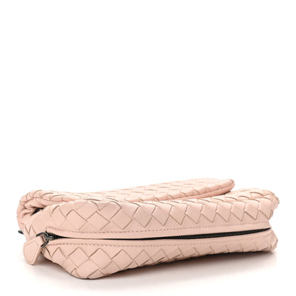 Bottega Veneta Nappa Intrecciato Mini Messenger Bag Petale 4 of 11