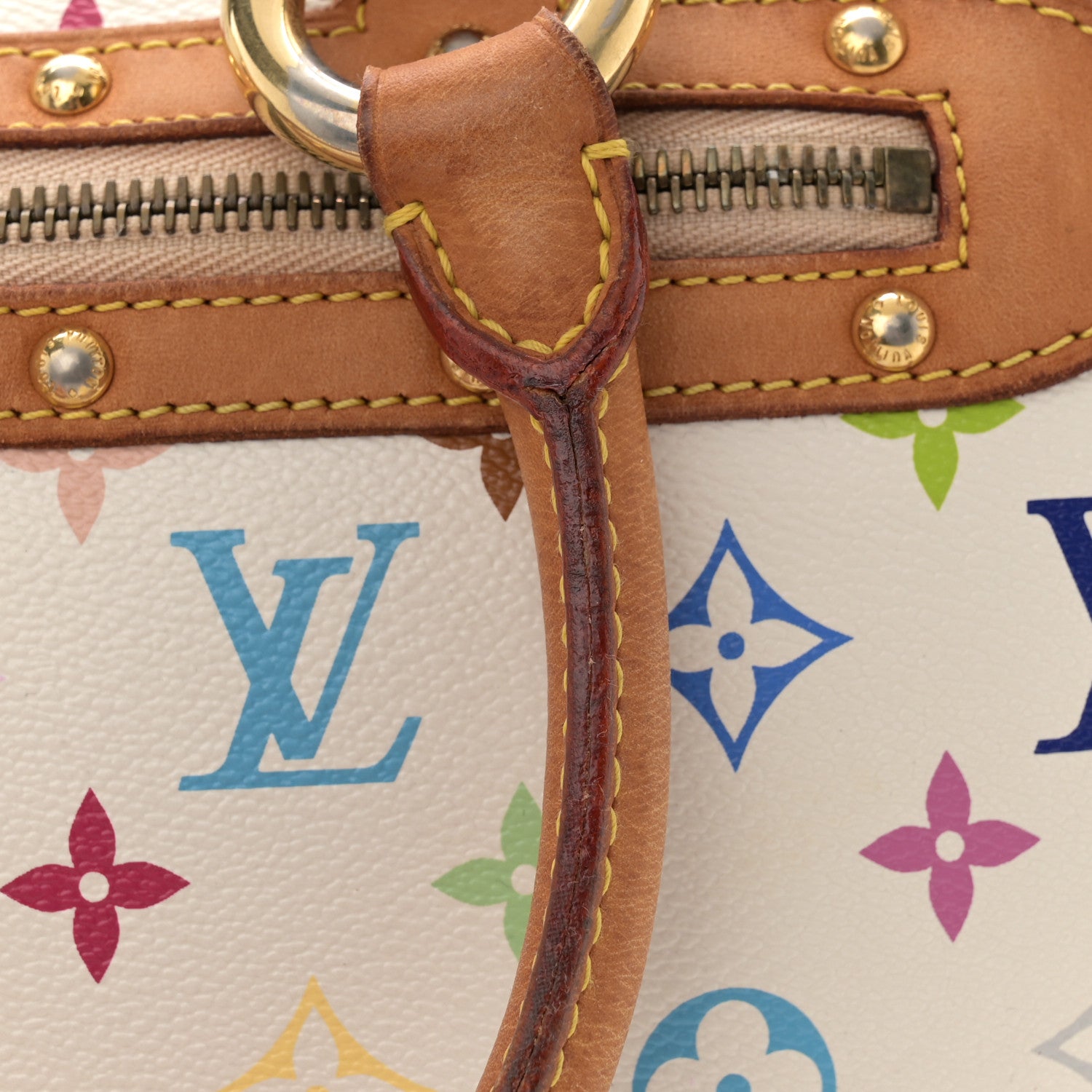 Louis Vuitton Monogram Multicolor Rita White 15 of 15