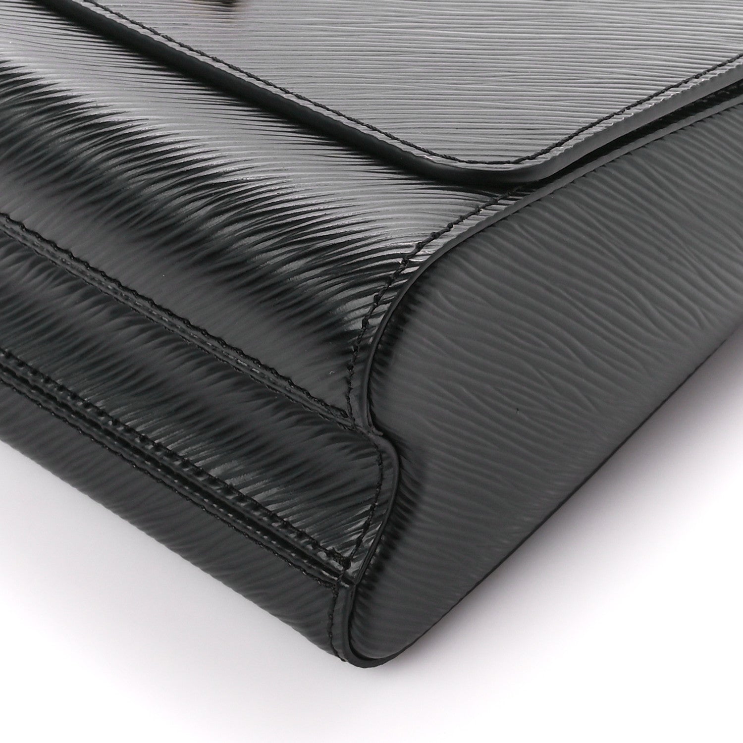 Louis Vuitton Epi Twist Braided Strap Shoulder Bag MM Black 10 of 10