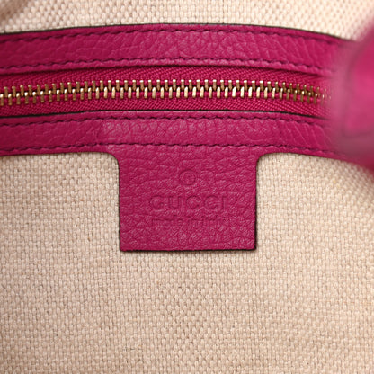 Gucci Cellarius Calfskin Medium Soho Chain Shoulder Bag Bright Bouganville 6 of 13