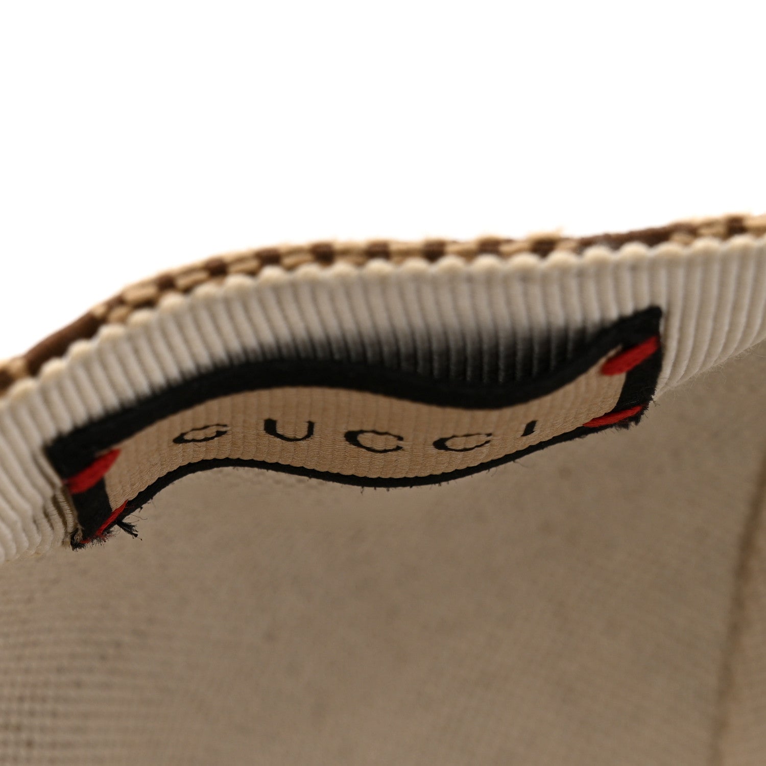 Gucci Monogram Jumbo GG Baseball Hat XS Camel Ebony 11 of 13
