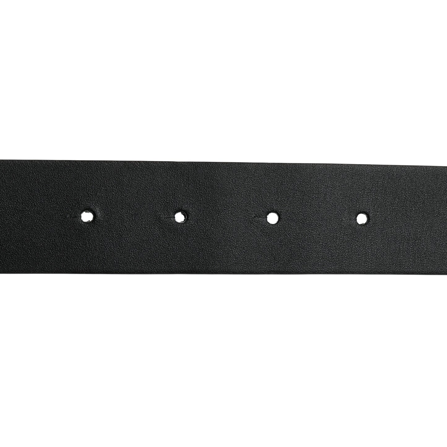 Calfskin Metal Enamel CC Belt 80 32 Black White
