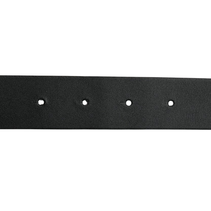 Chanel Calfskin Metal Enamel CC Belt 80 32 Black White 5 of 6