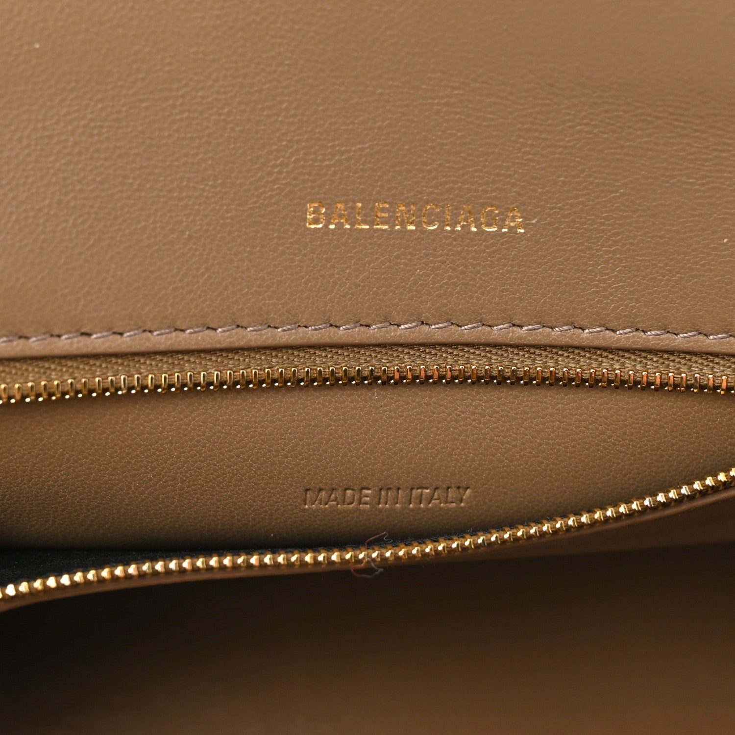Balenciaga Coated Canvas BB Monogram Small Hourglass Top Handle Bag Beige Brown 6 of 12
