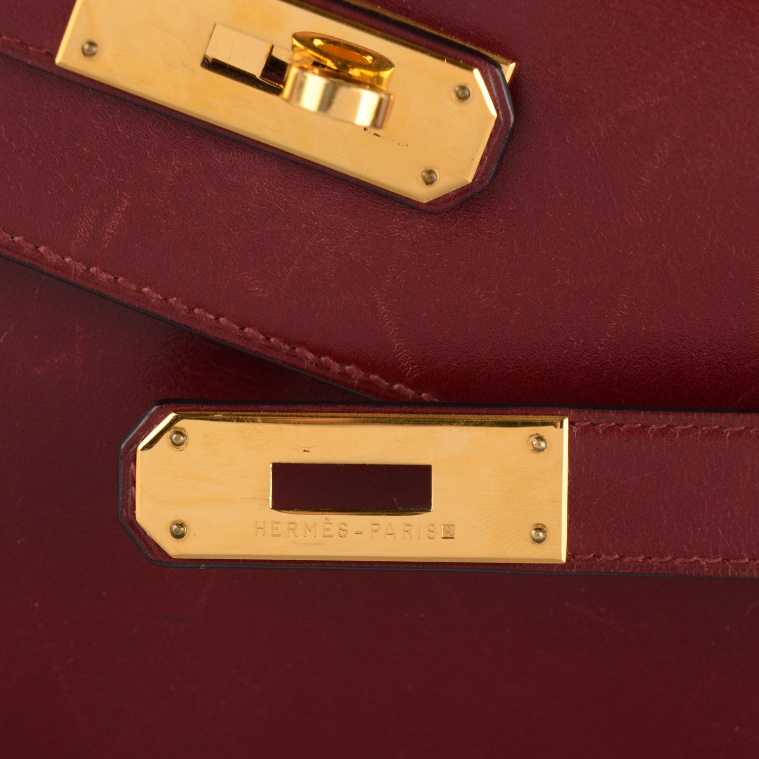 Hermes Box Kelly Sellier 32 Rouge H 11 of 22