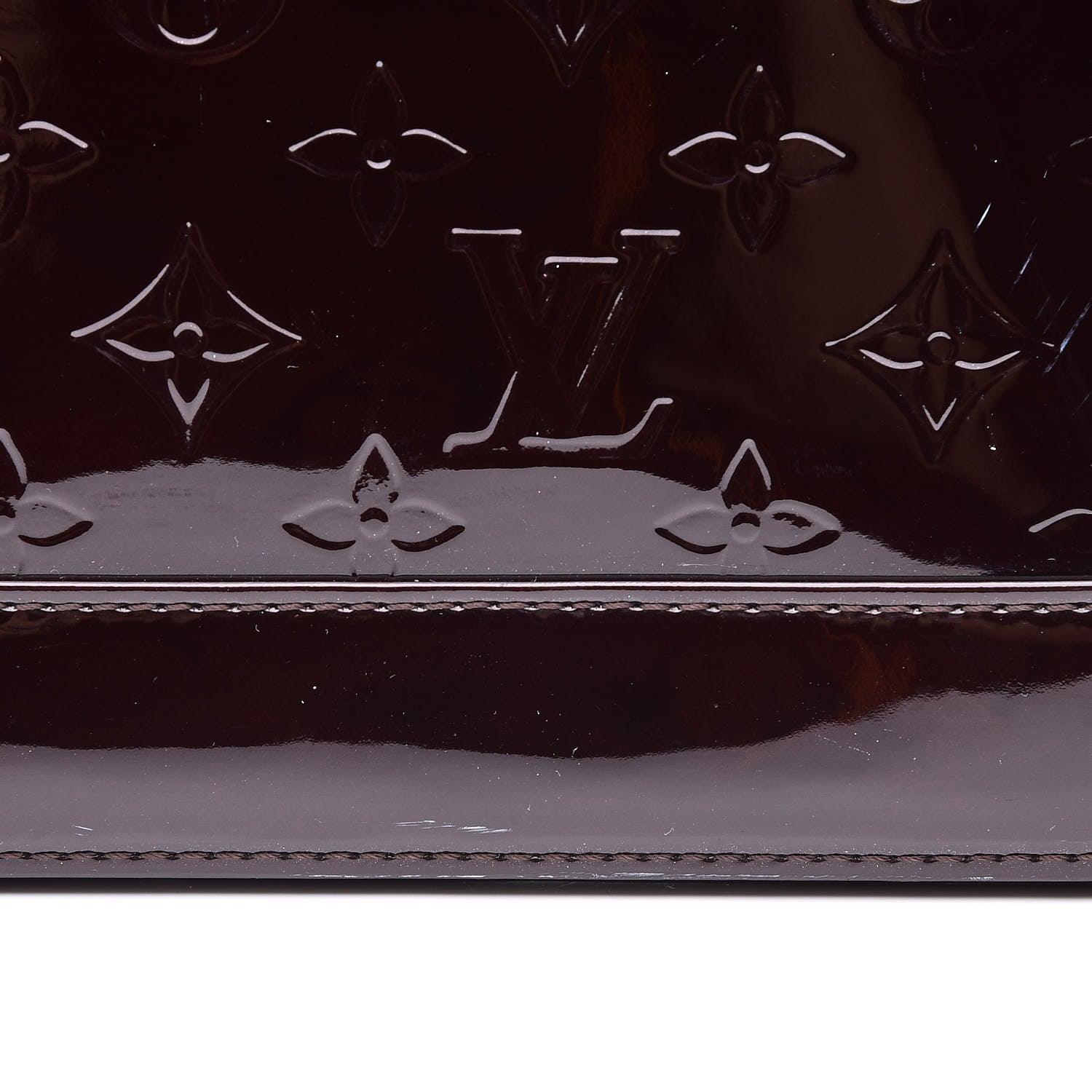 Louis Vuitton Vernis Alma GM Amarante 9 of 11