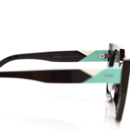 Fendi Acetate Facets Oversized Cat Eye Sunglasses FF 0151/S Brown 6 of 7