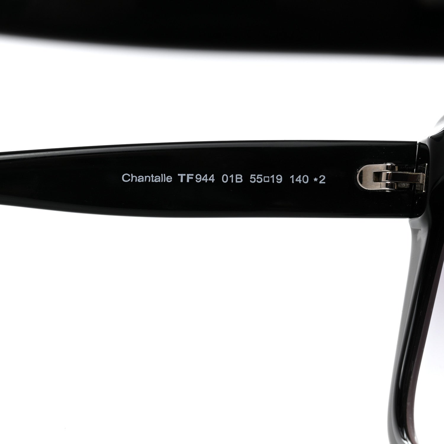 Tom Ford Acetate Chantalle Butterfly Sunglasses TF944 Black 7 of 9